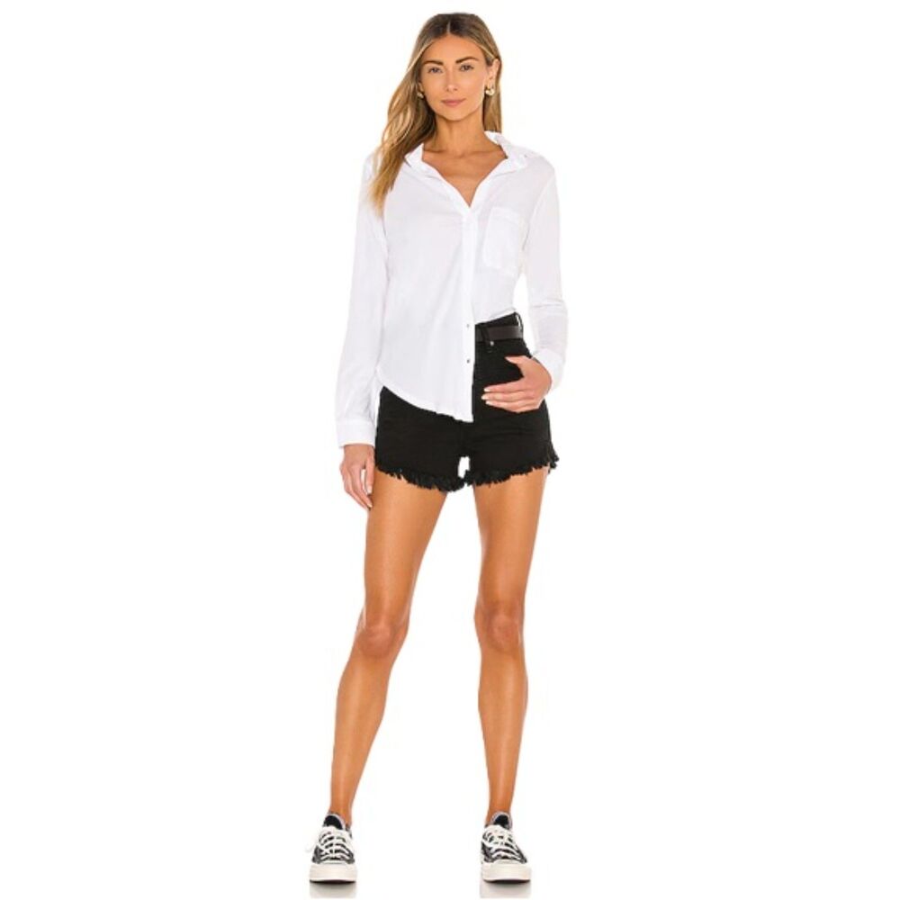 BOBI Los Angeles Light Weight White Button Down Shirt - Women's Large - NEW